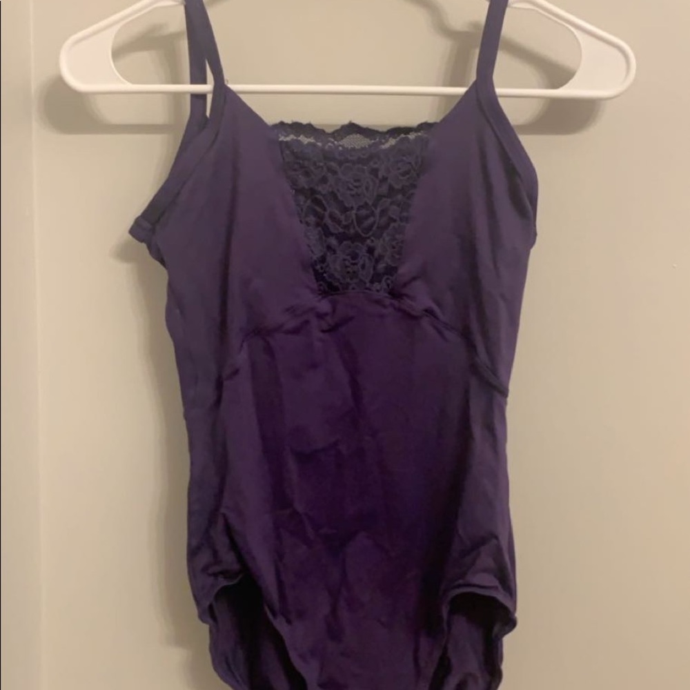 Purple Leotard.